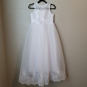 NWOT White Formal Dress